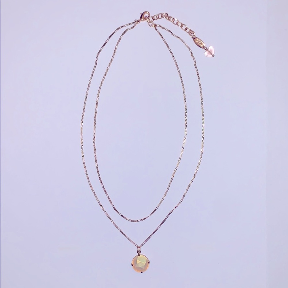 SABIKA Single Crystal Gold Necklace (Winter 2018)